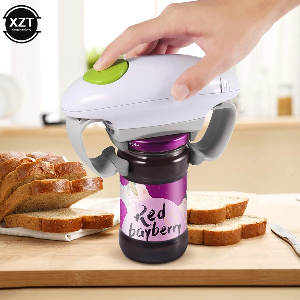 

Electric Can Opener Automatic Restaurant Bottle Opener Battery Operated Handheld Jar Can Tin Opener Kitchen Tool kitchen Gadgets