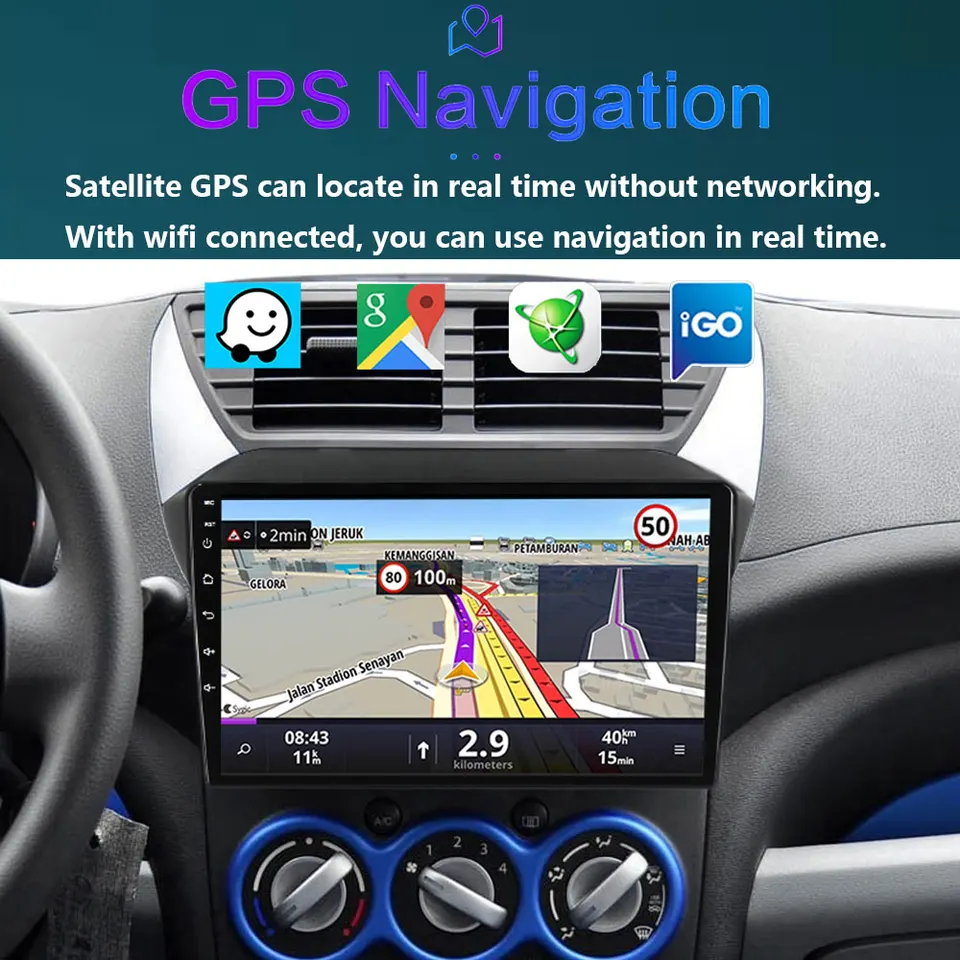 DAB navigatiesysteem voor Suzuki Alto | CarPlay en Android DAB navigatiesysteem voor Suzuki Alto | CarPlay en Android