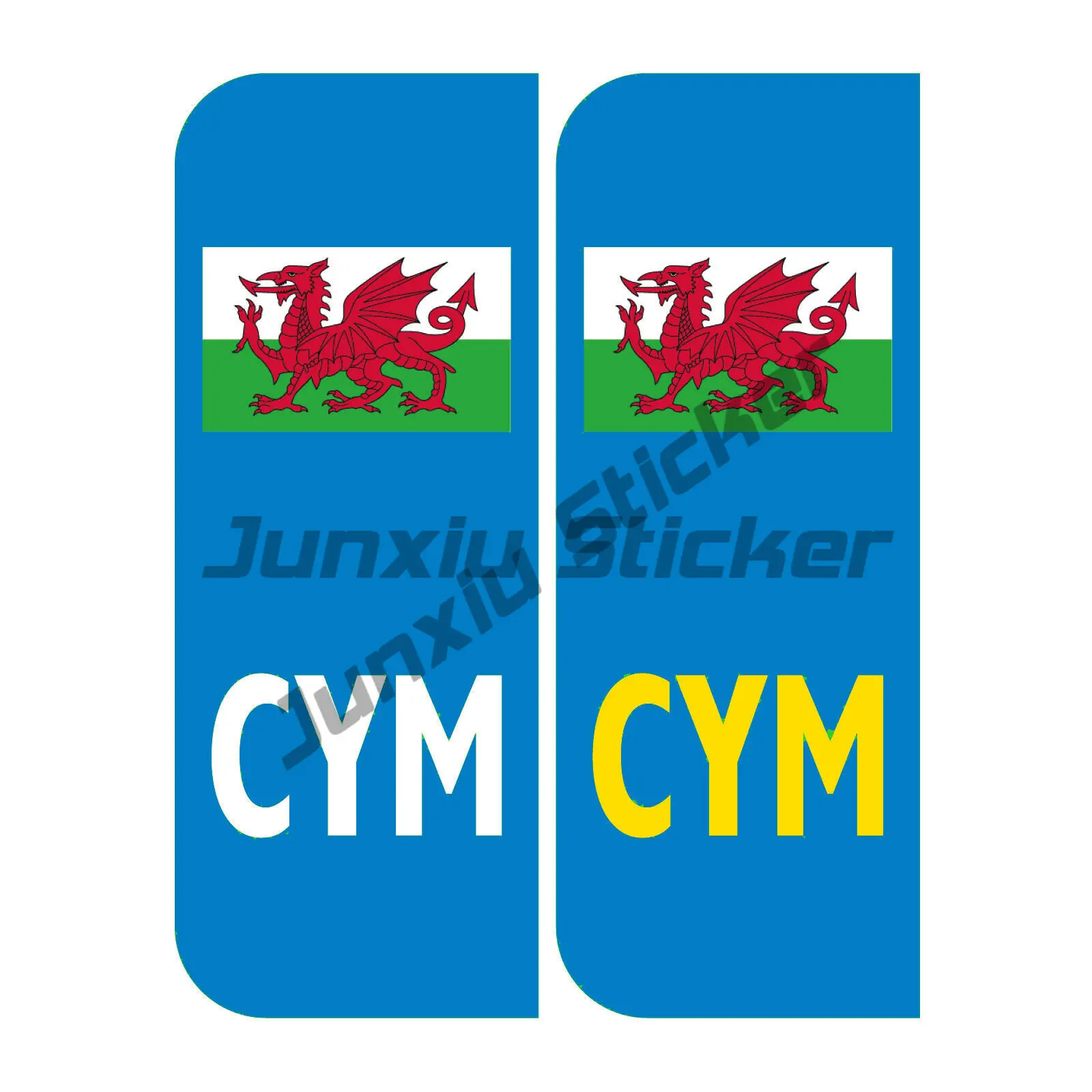 Bellissimo Design Farfalla Con Bandiera Gallese Galles CYMRU Vinile