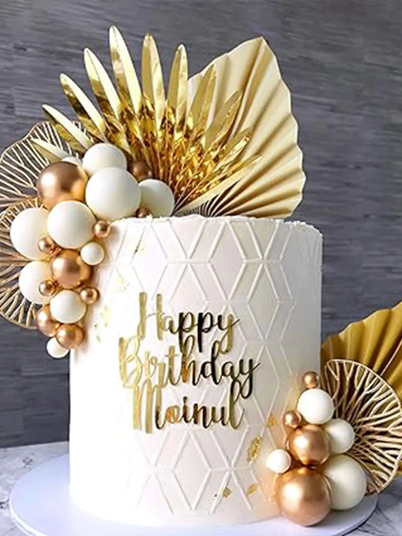 23 Decorazioni Floreali Per Torta Nozze – Fiori Di Seta, Foglie Di Eucalipto E Targhetta Mr & Mrs – Bianco