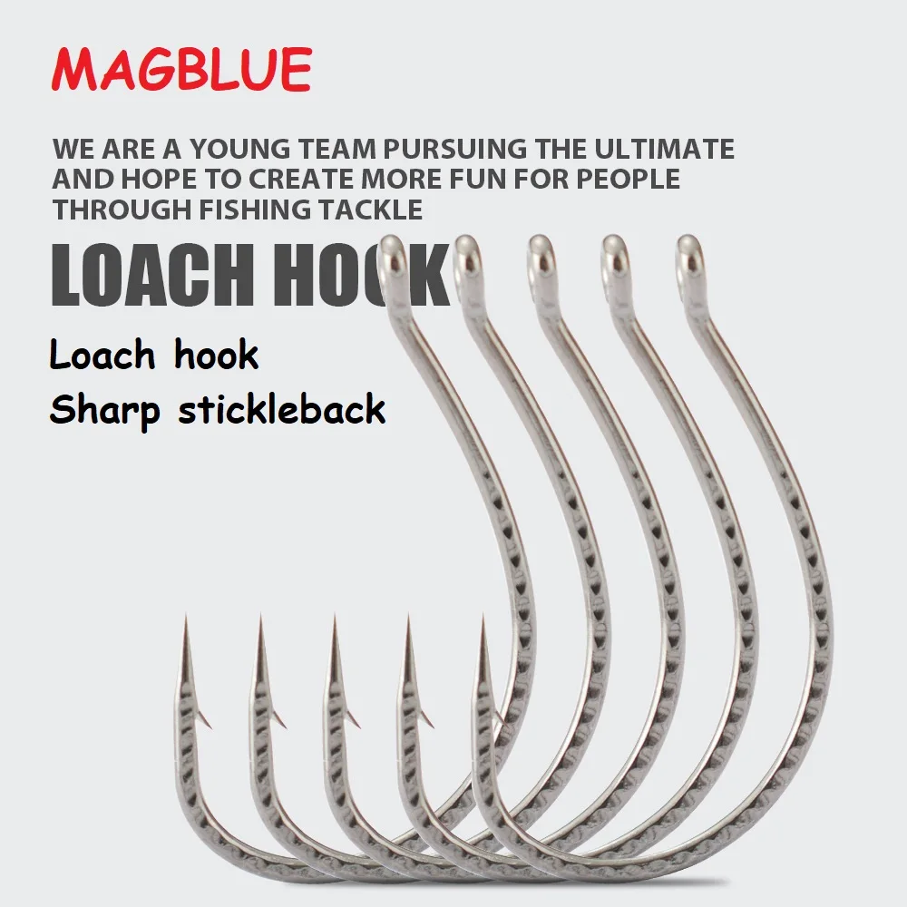 20Pcs/Lot Fishing Hooks High Carbon Steel Loach Hook Wacky Barbed Hook Soft Lure Insect Hook Warped Mouth Tackle Accessories