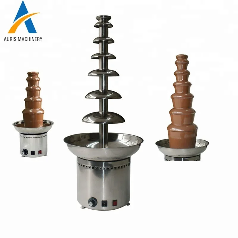 Commercial Use Cheese Fondue Fountain Making Chocolate Waterfall Machine For Carnival