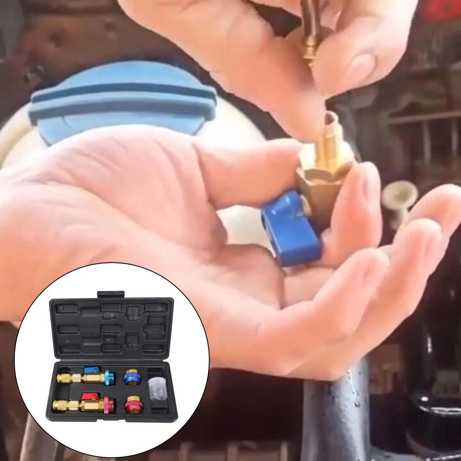 

R134A R1234Yf Valve Core Remover and Installer Replace Air Conditioning