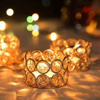 Crystal Tealight Candle Holder 1