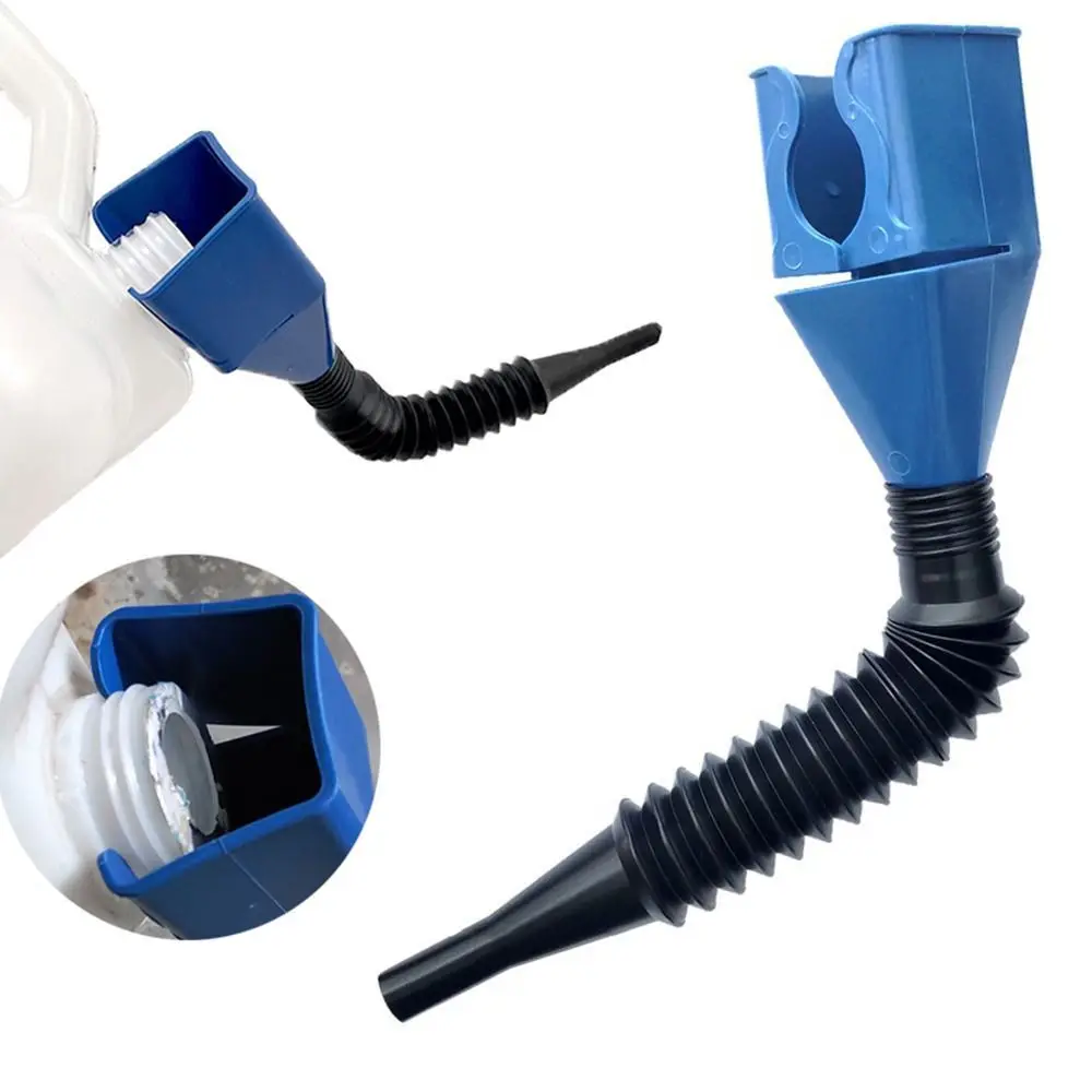 Engine Oil Filling Funnel Change Oil Funnel Plastic Refueling Gasoline Filter Transfer Tool Motorcycle Car Accessories
