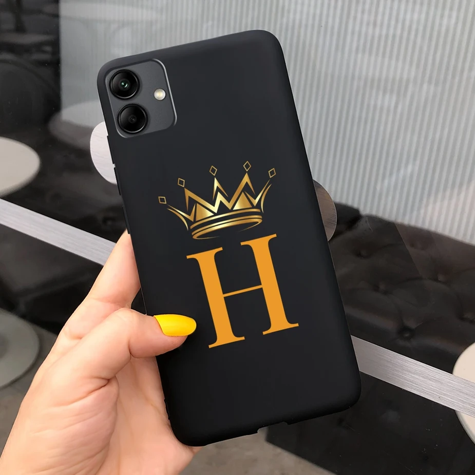 Chic Crown Letters Soft Silicone Phone Case - Stylish Protective Bumper Cover