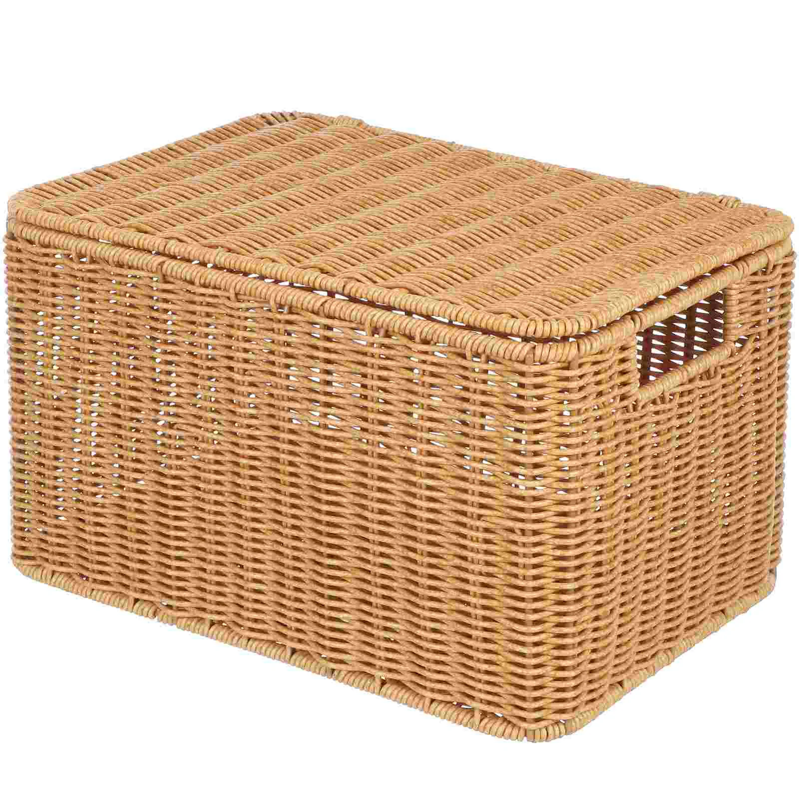 

Cube Storage Boxes With Lids And Metal Frame Woven Storage Basket Multipurpose Sundries Basket Wicker Storage Box Cube Storage