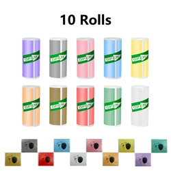 Enhanced Instant Print Camera with High - Quality Lens and USB Rechargeable Battery (10Rolls - Print Black)