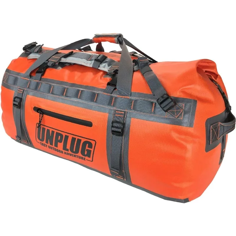

UNPLUG Ultimate Adventure Bag -1680D Heavy Duty Waterproof Travel Duffel Bags for Camping, Motorcycle Dry Bag, Waterproof Bags