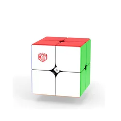 QiYi XMD Flare 2x2 Magnetic Magic Speed Cube Stickerless Professional Puzzle Fidget Toys Qiyi X-MAN Flare 2M Cubo Magico