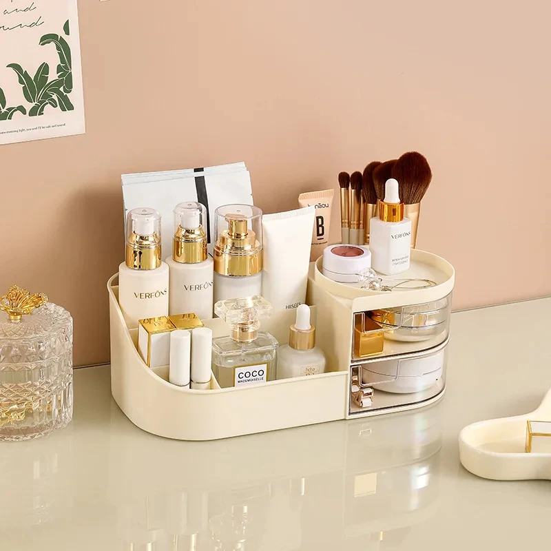 Cosmetic Storage Box Makeup Drawer Organizer Jewelry Nail Polish Container Desktop Sundries storage box makeup organizer jewelry box makeup storage box cosmetic storage box jewelry organizer