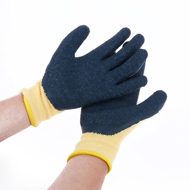 Insulating Gloves Protective Gloves Work Gloves 400v Rubber Insulating Gloves Anti-electricity Security Protection Hand Electrician Work 220v Nonslip Wear-resistant Mittens