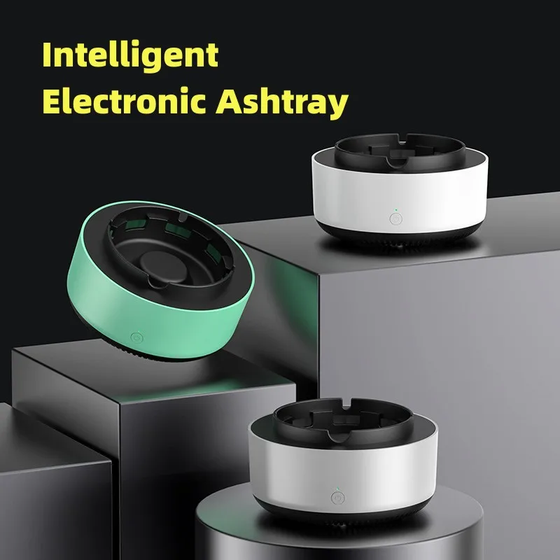 Smoke Removal Air Purification Ashtray Anion Purification Automatic Purifier Portable for Car portable ashtray air purifier ashtray