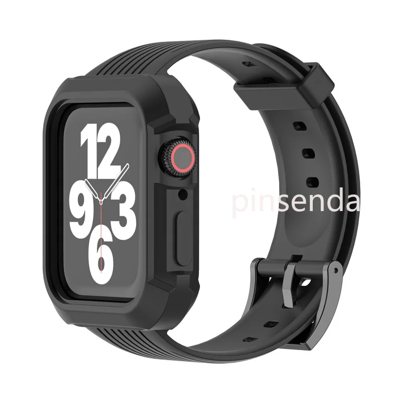 

Ремешок силиконовый для Apple Watch SE Series 6/5/4/3/2/1, 38/42/40/44 мм