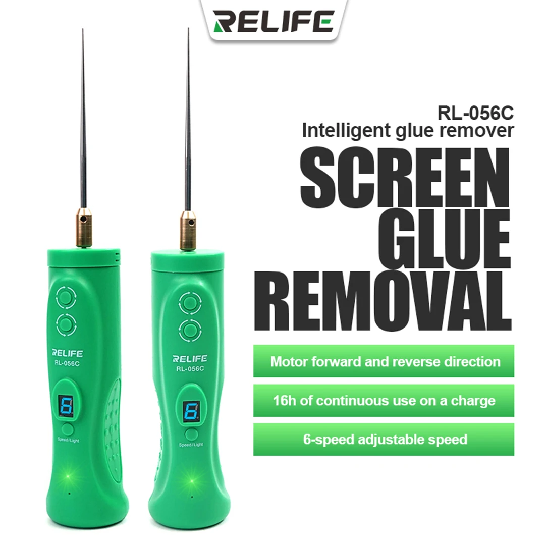

RELIFE RL-056C Intelligent screen Glue Remover Machine Necessary Repair Tools For Replacing Screen Type-C Charging 6-Speed