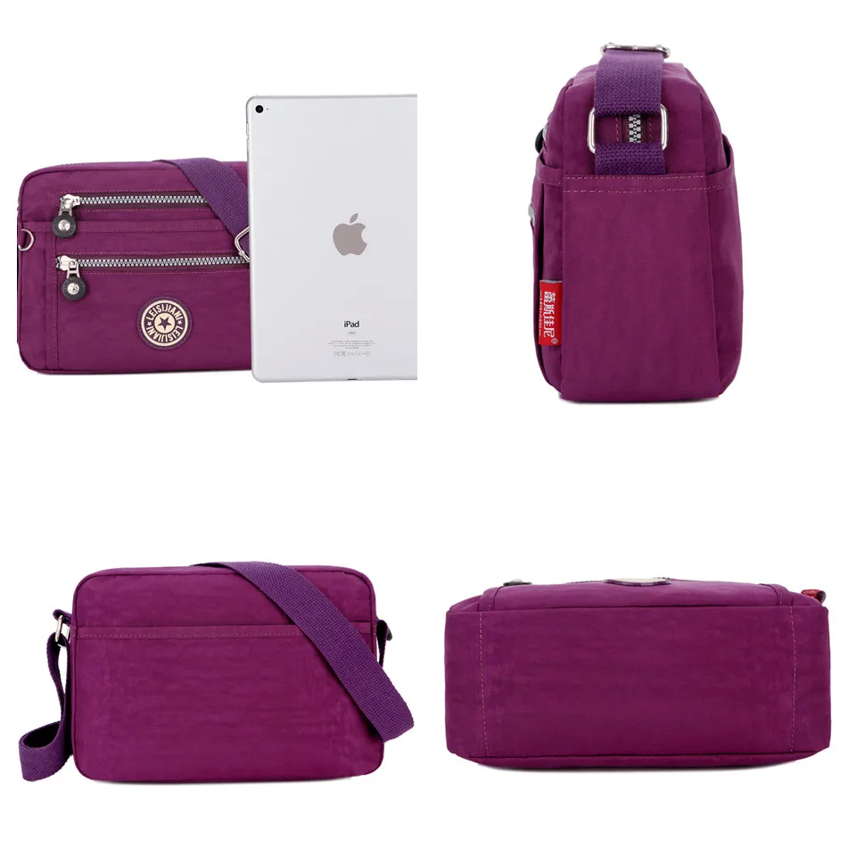 ISuperb Travel Crossbody Bag For Women - Polyester Messenger Shoulder Bag, Adjustable Strap - View #2