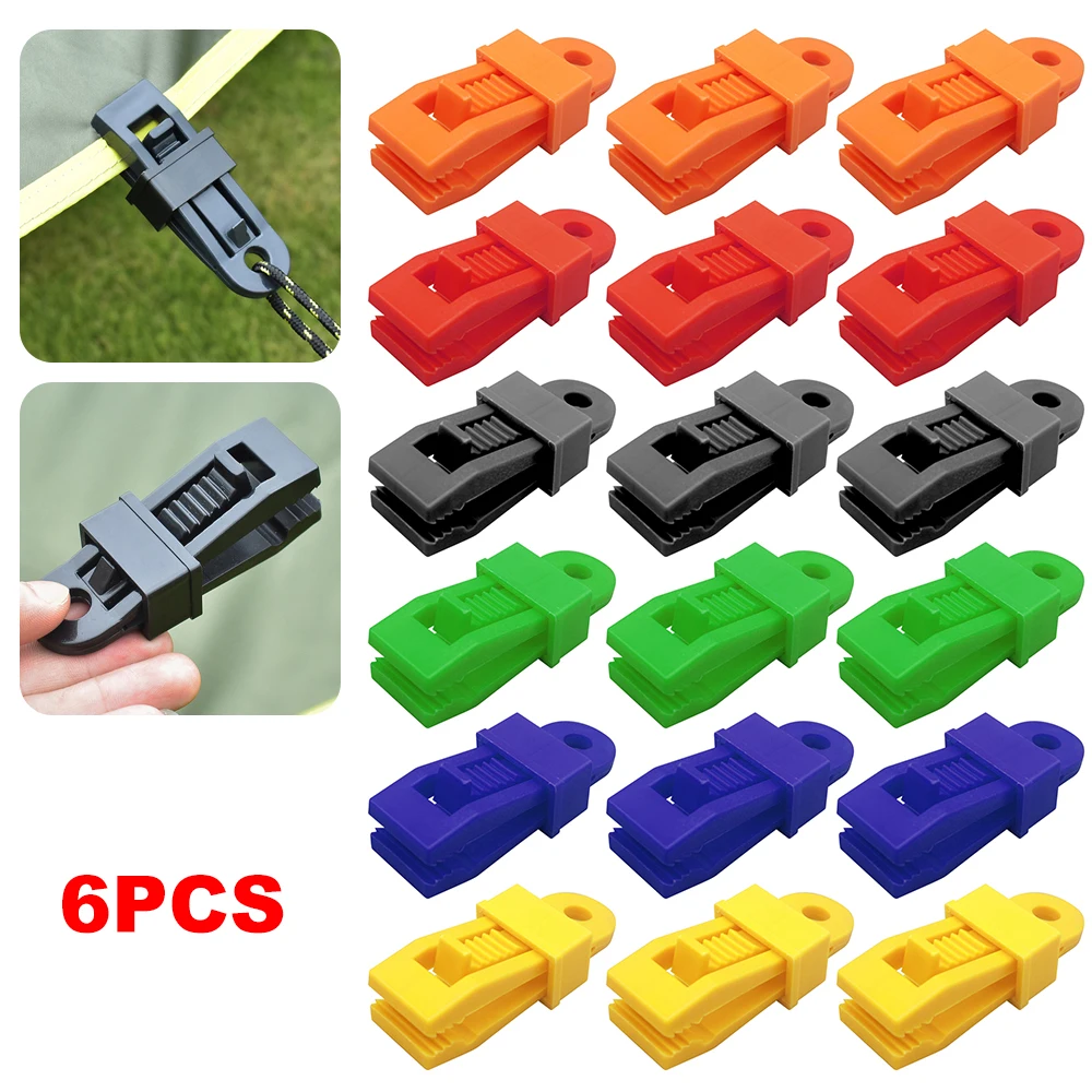 

Wind Tent Grip Camping Clip Tent Lock Buckle Tarp Camping Tighten Rope Clip Outdoors Awning Reusable Clip Awnings Hook Clamp For