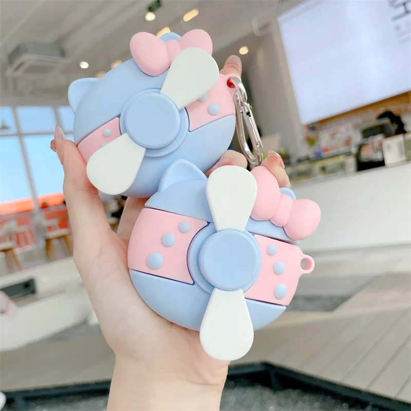 

Чехол для наушников Huawei Freebuds 3 4 Pro 4i 5i, мягкий силиконовый чехол для наушников с вращающимся вентилятором, защитный чехол, аксессуары для портативной гарнитуры