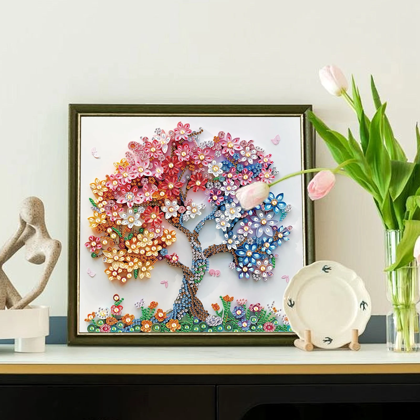 Tree Diamond Art Kit 4