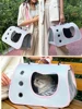 Portable Pet Carrier Bag Foldable Breathable Mesh Travel Bag Small Dogs Foldable Cats Handbag Travel Pet Backpack 5