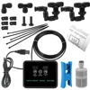 Intelligent Automatic Reptile Fogger Touch Screen Sprinkler Control Electronic Humidifier Timer Mist Rainforest Spray System Set 6