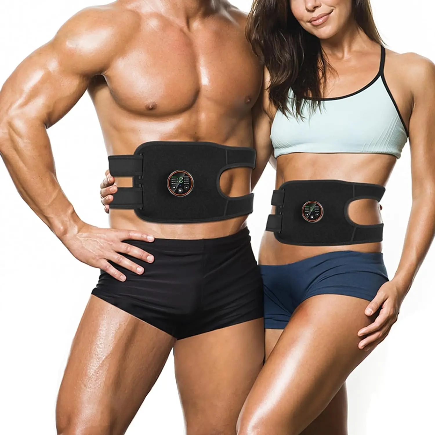 

Fitness Belt for for Abdomen/Arm/Leg, Ab Power Training Workout Equipment Abs muscle stimulator Cervical traction device Nylon p