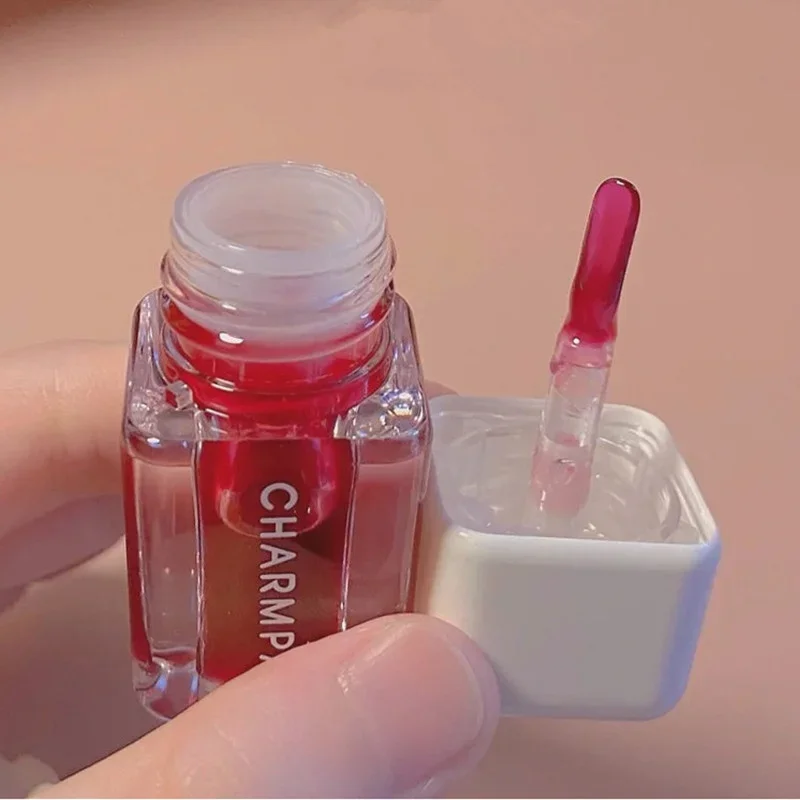 Moisturizing Lipglaze Anti-liplines Lipgloss Lips Makeup Set Transparent Lip Tint Anti-drying Lip Balm Mirror Lipstick Cosmetics