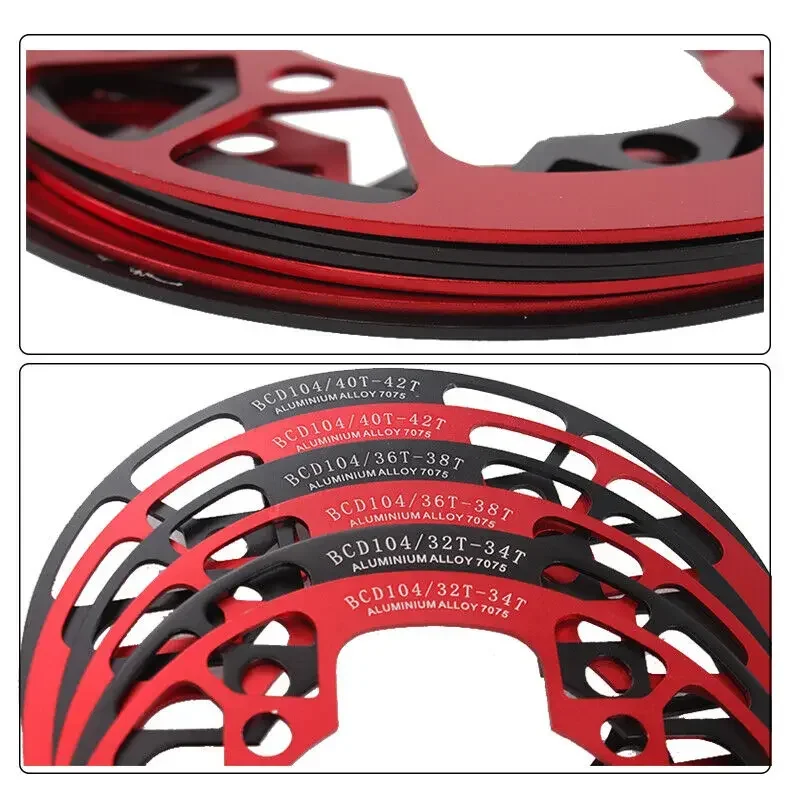 Bike Chainwheel Protector 104BCD MTB Chainring Protection Cover 32/34/36/38T/38/