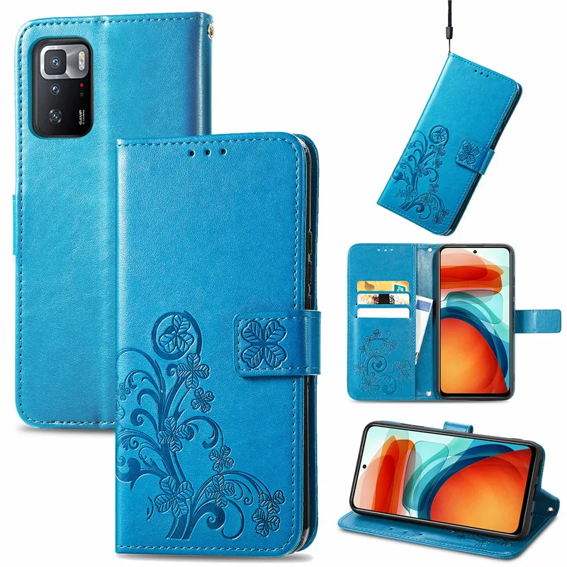 Кожаный чехол-бумажник с откидной крышкой для Xiaomi Redmi Note 11 11S 10S 10 Pro 9C 9 9A 9S 6 6A 7 7A 8A 5