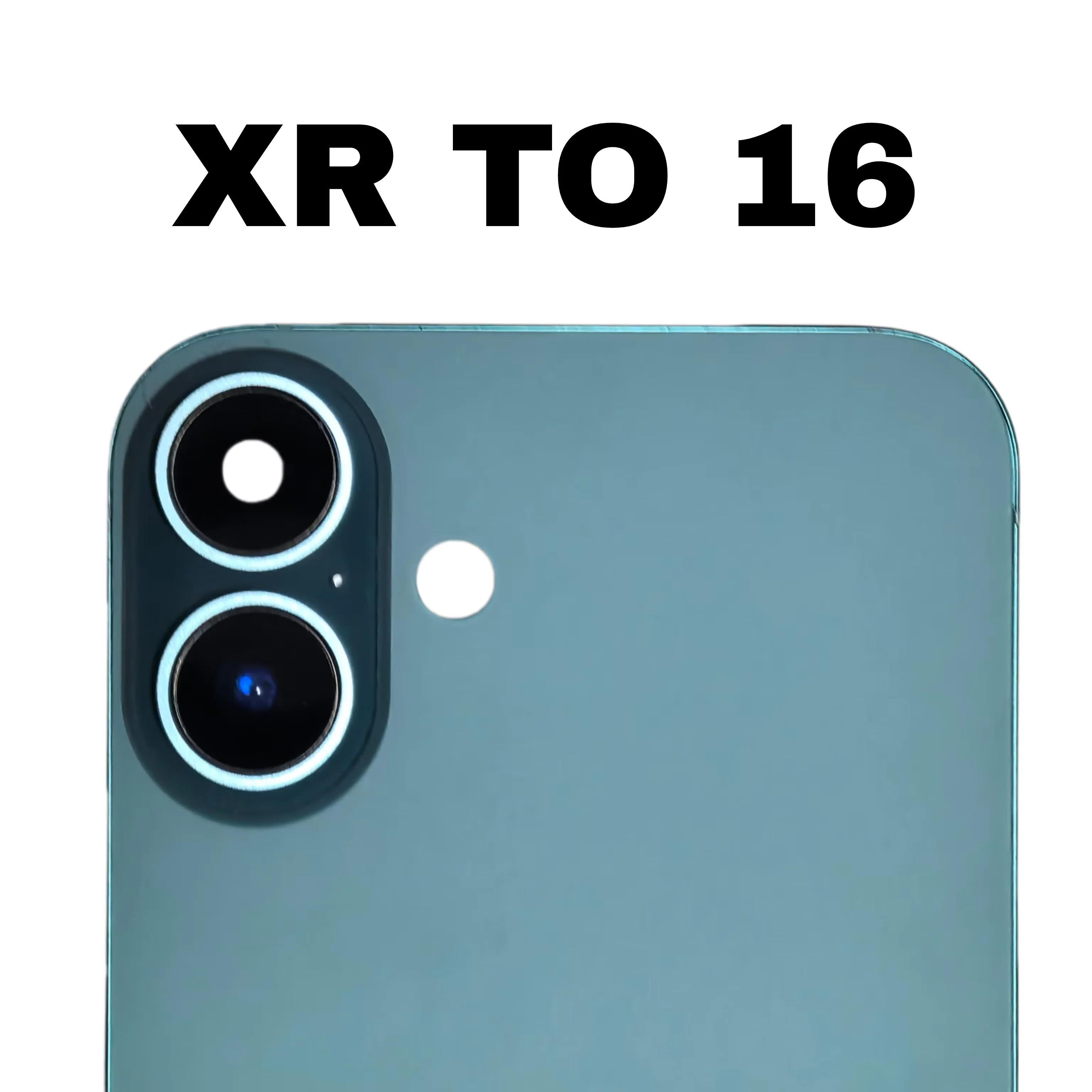 iPhoneXR to 16Proカスタマイズハウジング DIY Housing For iPhone XR to16 Battery Midframe Replacement