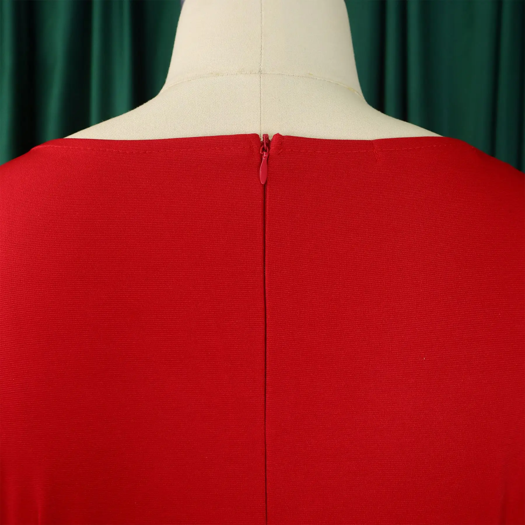 Faireshely 2025 verão manga longa plus size clube vestido feminino sólido fino ajuste grandes vestidos senhora festa apertado vestido curvilíneo 23 Sac5d00a386e84c9c87bc9cff95c3179ch