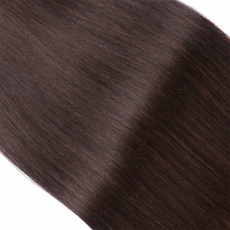 #2 Dark Brown Remy Tape In Human Hair Extensions Machine-made 30inch PU Virgin Hair Extensions Skin Weft Human For Women