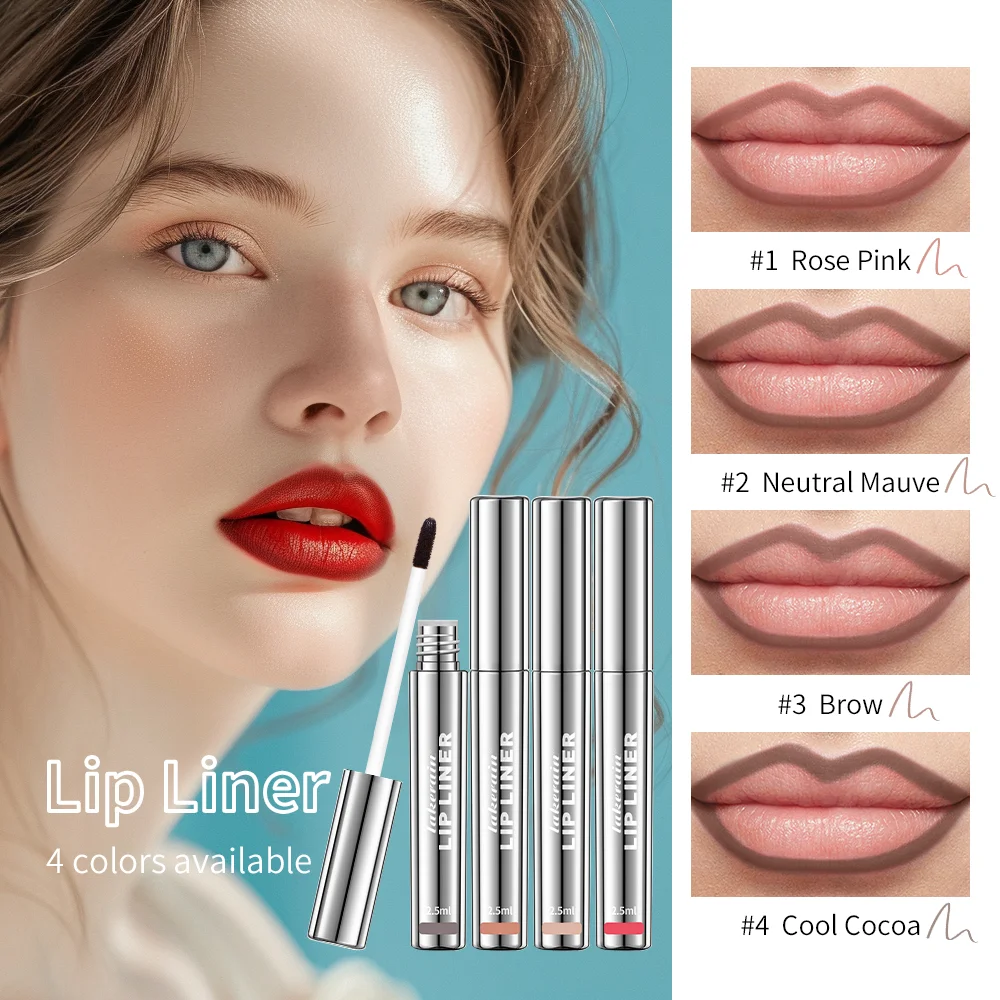 Waterproof Long Lastin Peel Off Lip Liner Matte Lip Ink Tattoo g Velvet Lip Tint Sexy Red Waterproof Long Lasting 2