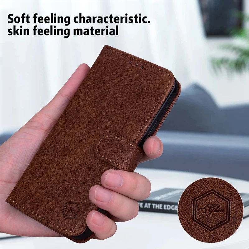 thumbnail image 1 of For iPhone 6 7 8 X XS XR 11 12 13 14 15 Plus Mini Pro Max Solid Color Wallet Case iPhone SE 2020/22 Magnetic Flip Leather Funda, 1 of 5