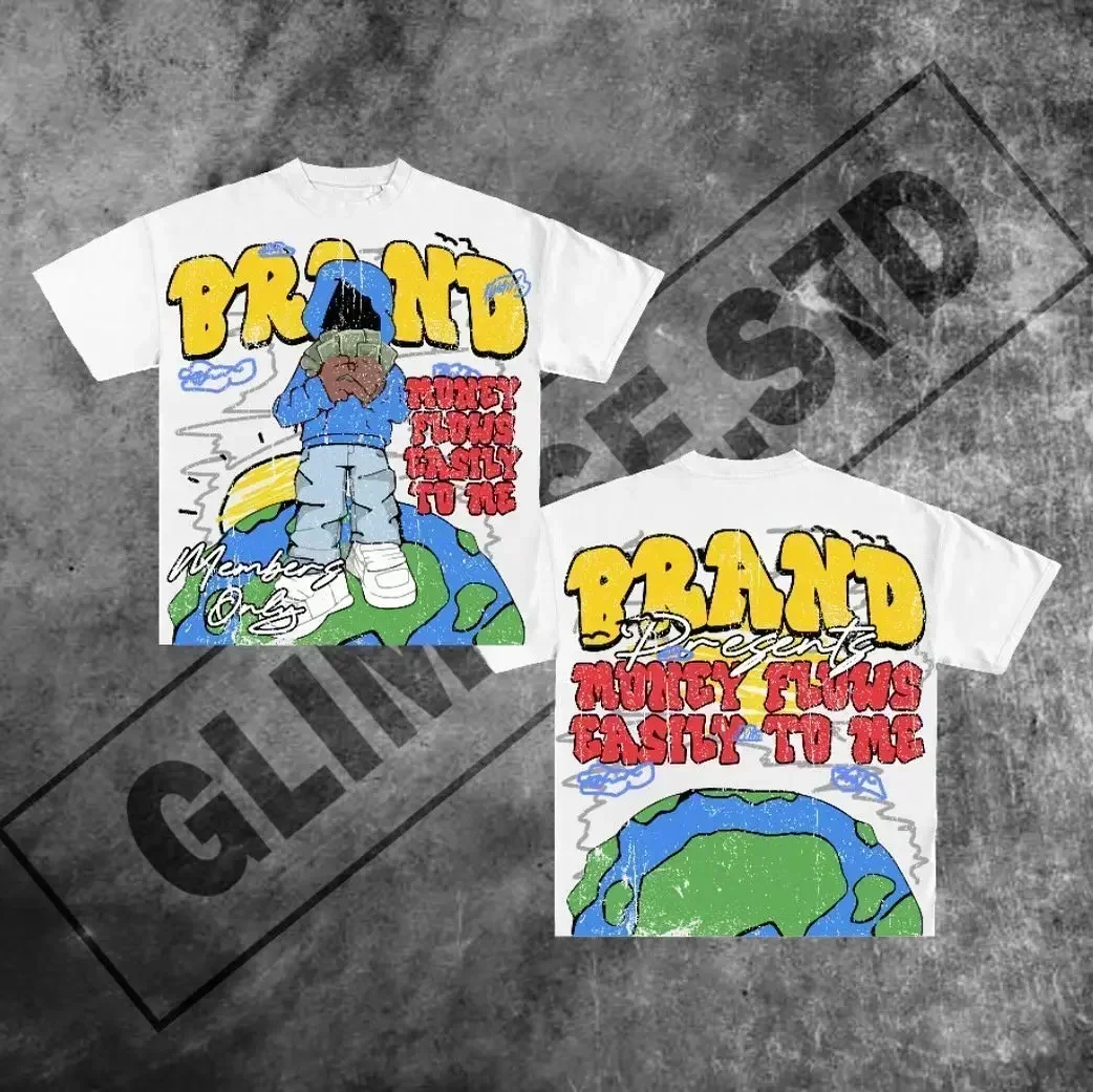 Camisetas con gráficos extragrandes - Money Flows