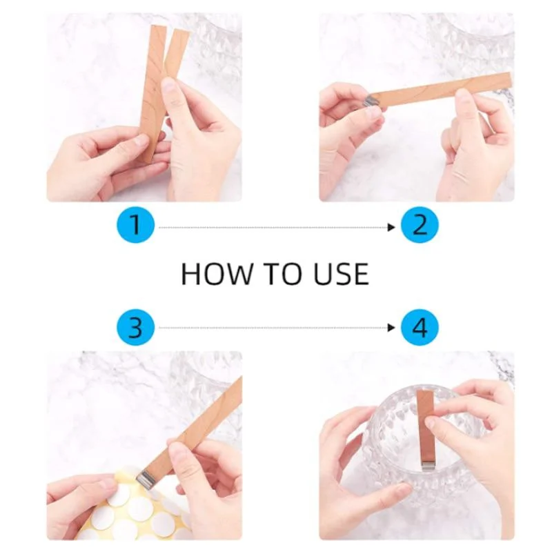Candle Wicks 30pcs For DIY Paraffin Candle Making Kit