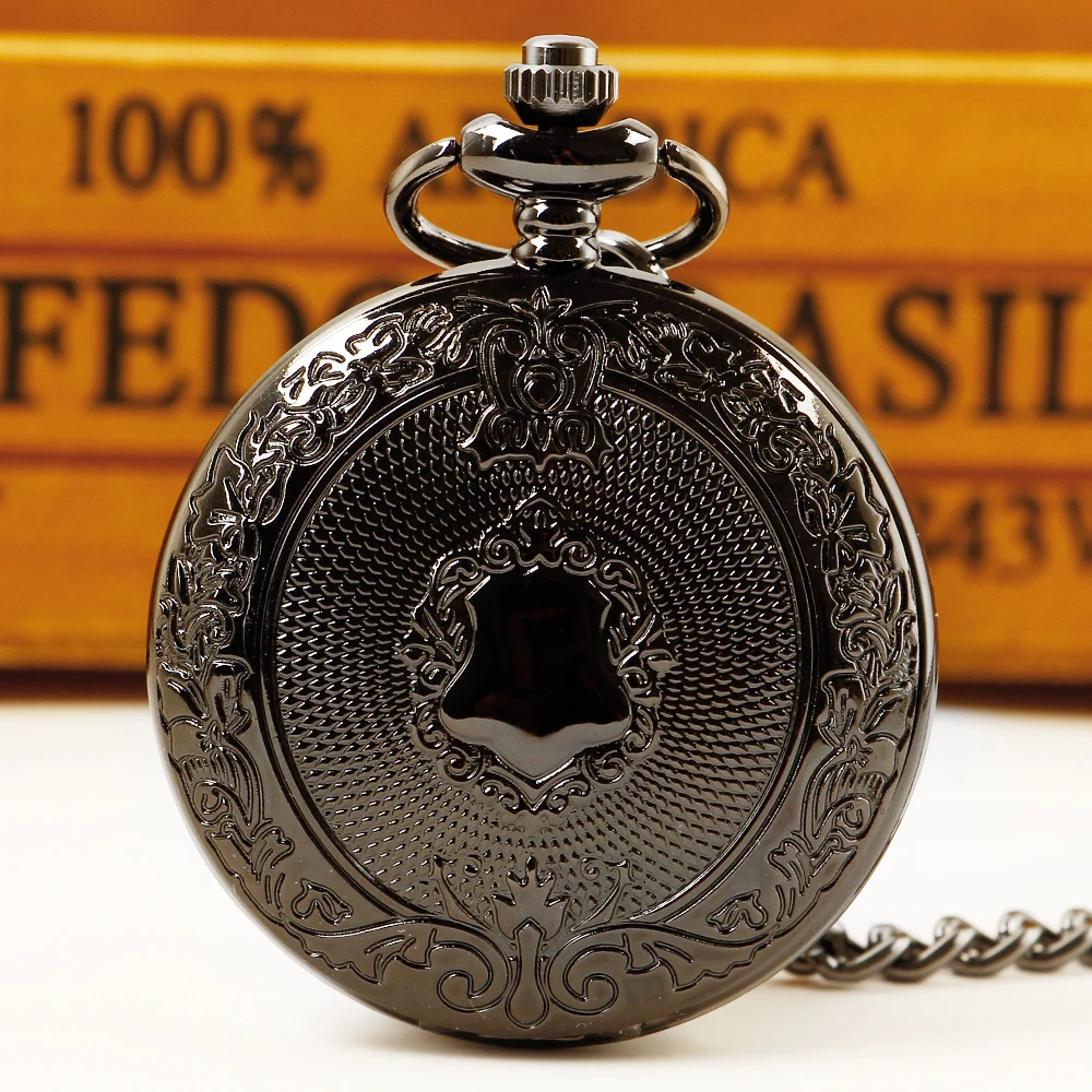 

Vintage Simple Pendant Quartz Pocket Watch Chain Clock 80cm Chain Art Collection Women's Men Christmas Gift