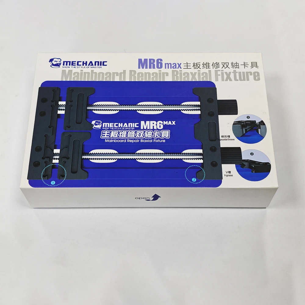 MECHANIC MR6 Max PCB Repair fixed fixtures Biaxial Fixture for iPhone Mobile Pho