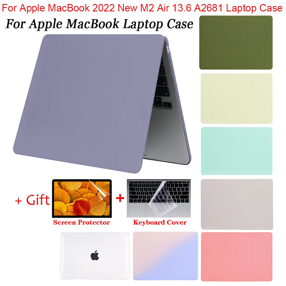 For Apple MacBook M2 Chip Pro 13 Case 2024 New Air Laptop Cream Case For macbook 13 14 15 16 inch Case Macbook Air Pro 13.3 case