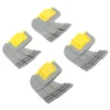 4pcs Cyclonic Scrubbing Brushes Plastic Rubber Cyclonic Brush Replacement Parts for Zodiac MX8 Mx6 Cleaner R0714400 4