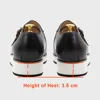 Mens Casual Shoes Genuine Leather Crocodile Pattern Classic Shoe for Men Leather Original Fashion Buckle Monk Strap Sneakers 4