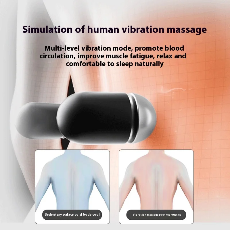 Waist Pillow Bed Sleep Lumbar Support Pad Constant Temperature Hot Compress Cushion Massage Relaxation Therapy Machine Vibrator