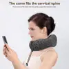 28*26cm Travel Pillow U-Shaped Neck Pillows Breathable Non-Fading Sleeping On Airplanes Memory Foam Neck Support With Zipper 2