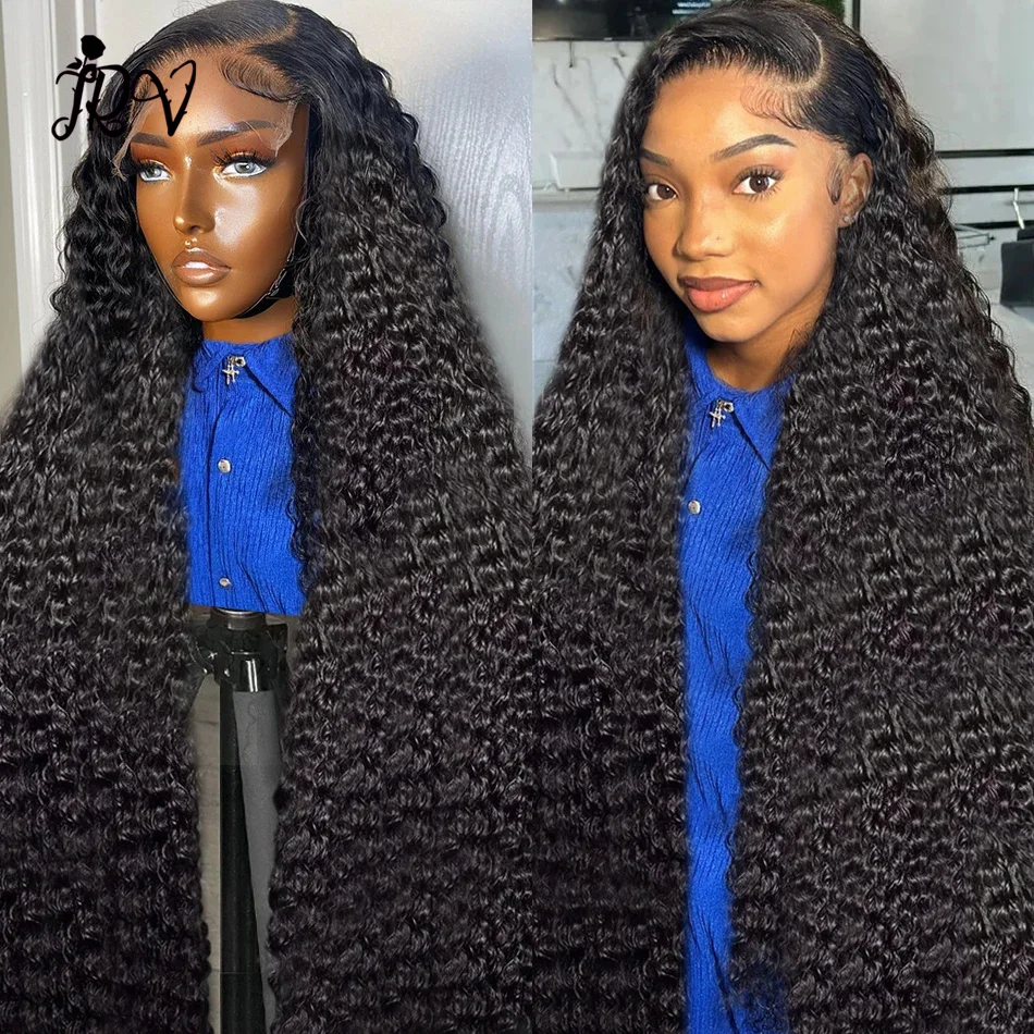 

13x4 Kinky Curly Lace Frontal Wig Brazilian Virgin Human Hair Wig Transparent Lace Front Wig HD Lace Curly Human Hair Wigs