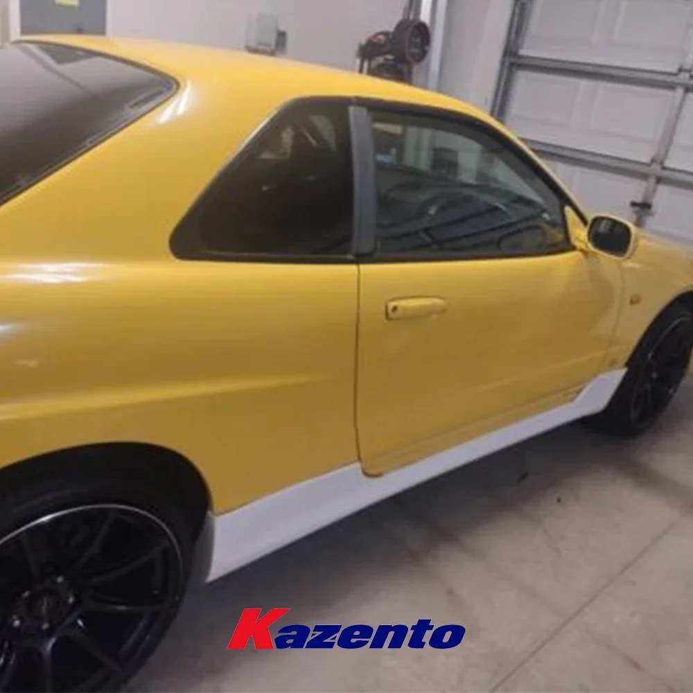 R34 サイドガラス SHAFT AutoService R34スカイライン クーペ用 カーボンサイド