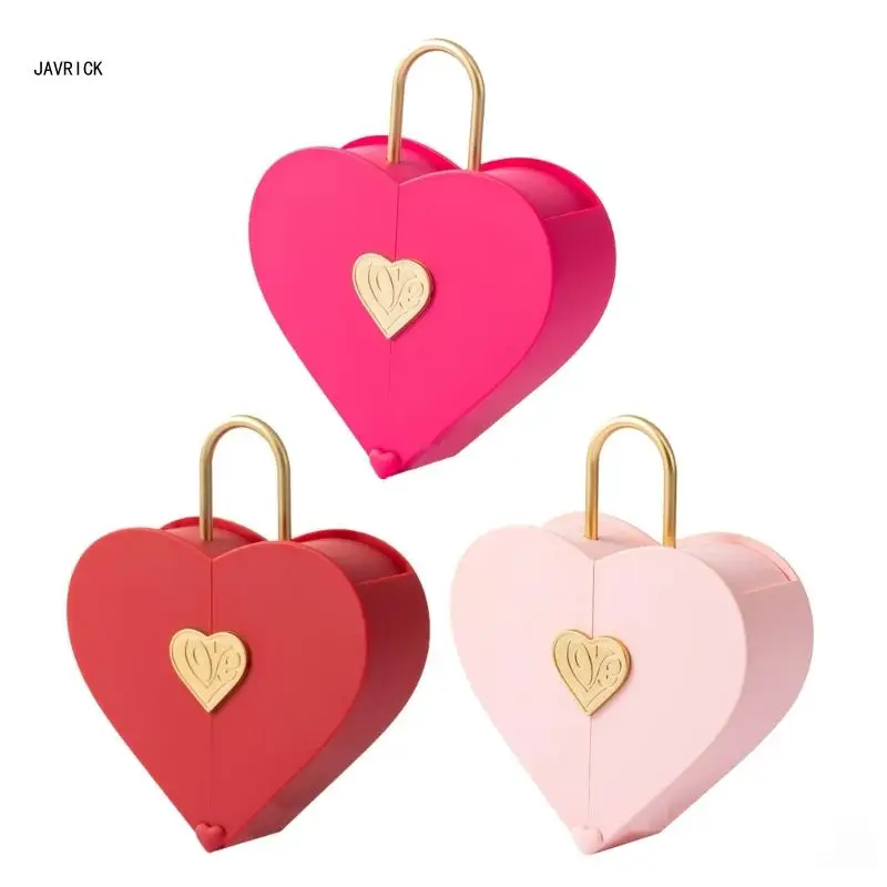 

Коробка-презентация Love Heart, чехол для хранения серег/ожерелья/колец/браслетов/брошей, подарок на день Святого Валентина для