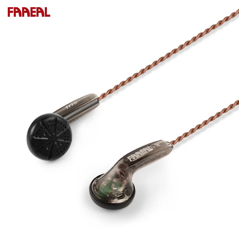 FAAEAL Earphones Iris 2.0 In Ear Earbuds 3.5mm Durable Wired Ear Buds Good Bass Music Headphones Running Sports Gaming Headsets 5
