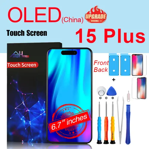 PINZHENG High Quality Screen INCELL LCD OLED For iPhone 14 Pro 15 Plus 13 Pro Max Display For iPhone Replacement With Tools - Image 33