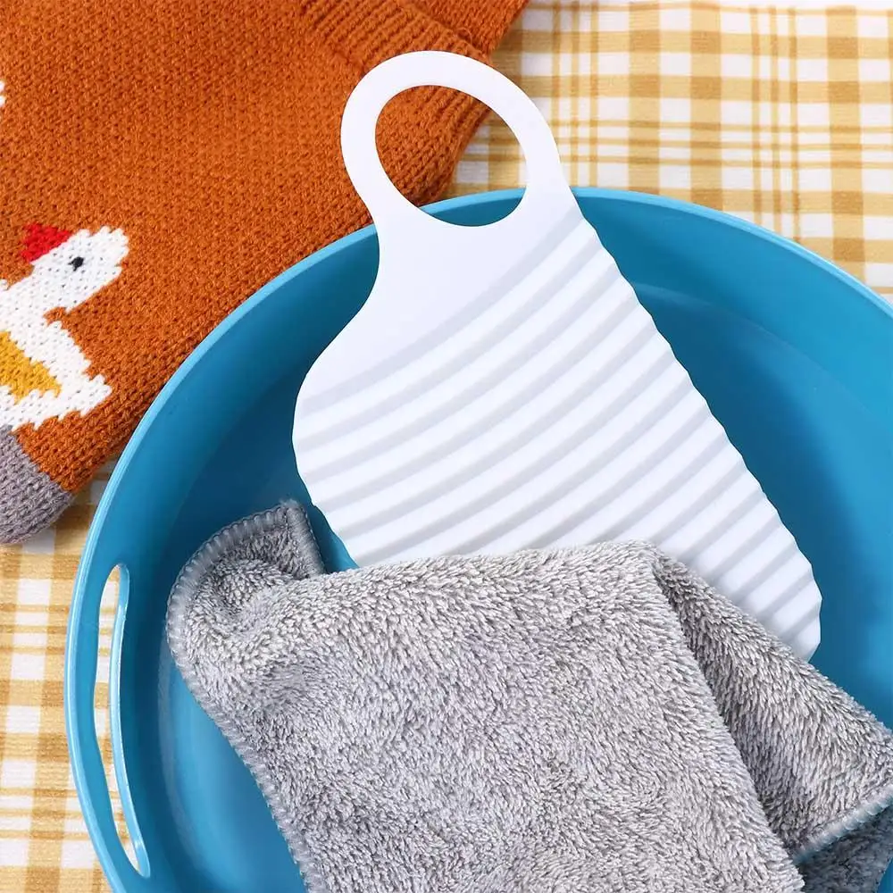 Portable Travel Thicken Mini Washboard Non Slip Laundry Accessories Board Washing Children's Clothes Socks Cleaning Tools