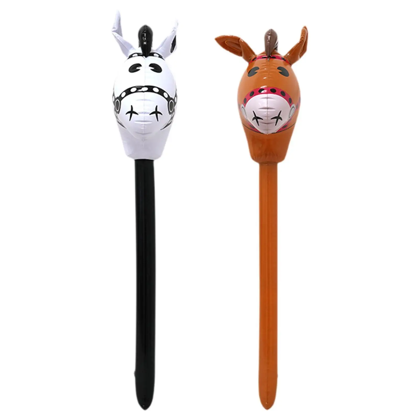 Hobby Horse Stick Toy, Horse Riding Stick, Portable Cartoon Horse